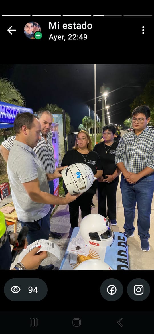 Campaña de concientización sobre el uso correcto del casco